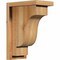 Ekena Millwork Newport Rough Sawn Corbel w/Backplate, Western Red Cedar, 6"W x 10"D x 14"H COR06X10X14NEW01RWR - alternate 1